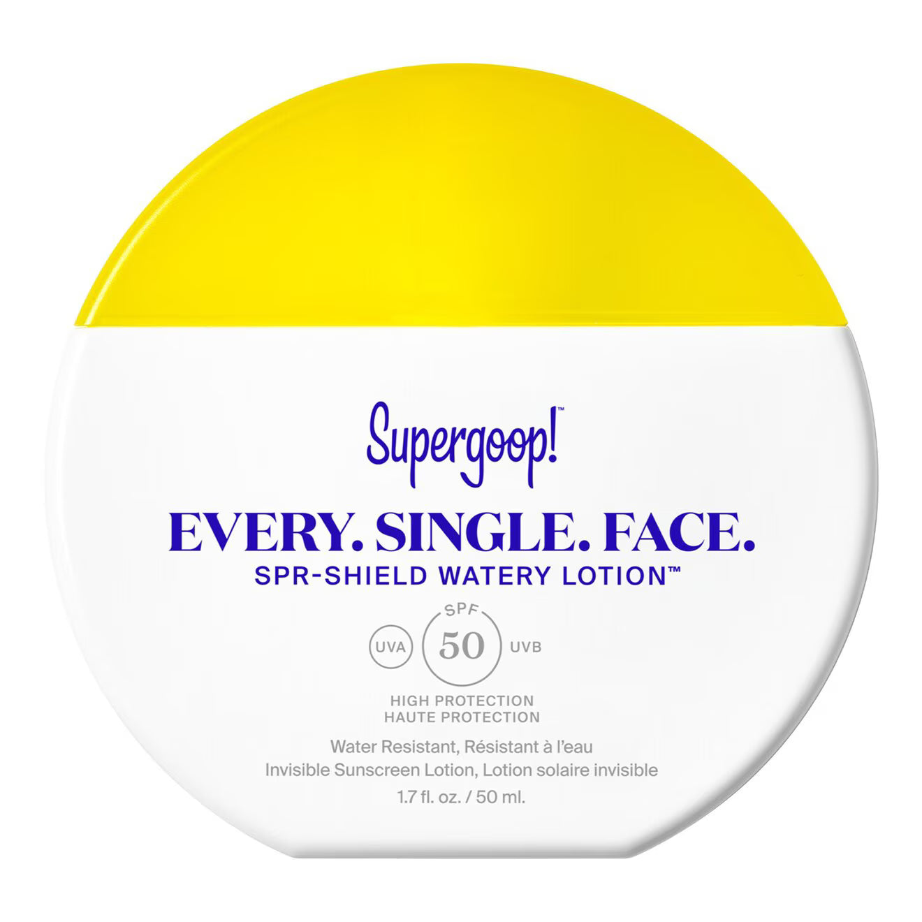 Every. Single. Face. SPR-Shield Watery Lotion SPF 50